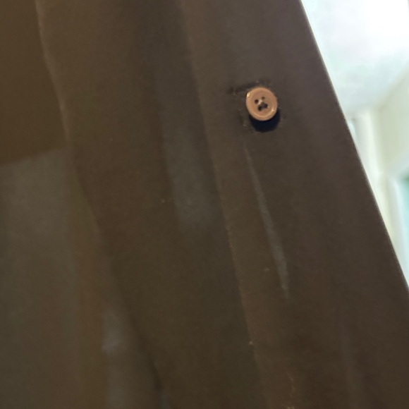 LOFT Black Button Down Shirt - Picture 6 of 8